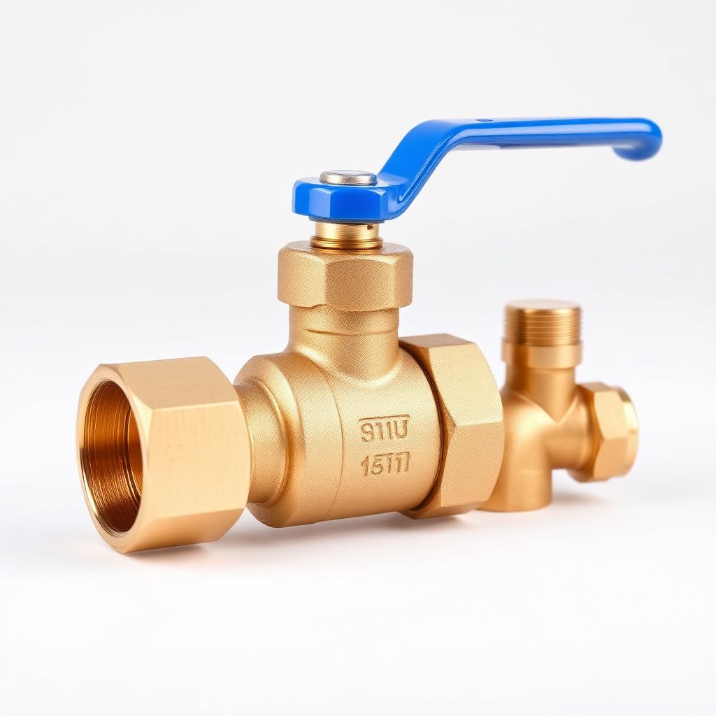 EROPEX Valves brass press fitting